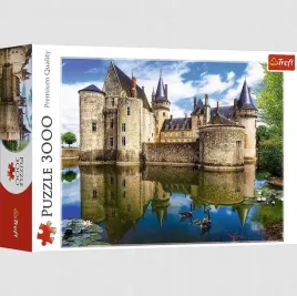 puzzle-3000-zamek-w-sully-sur-loire-trefl