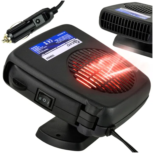 NAGRZEWNICA SAMOCHODOWA 150W 12V GRZANIE CHŁODZENIE NA ZAPALNICZKĘ