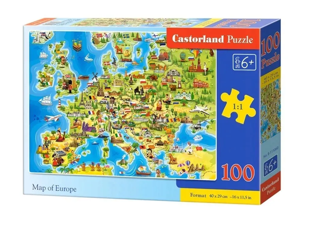 puzzle-100-map-of-europe-castor