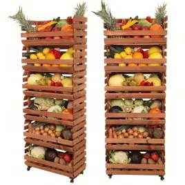 skrzynie-na-kolkach-regal-skrzynki-warzywa-6-skrzynek-impregnat-157x60x30