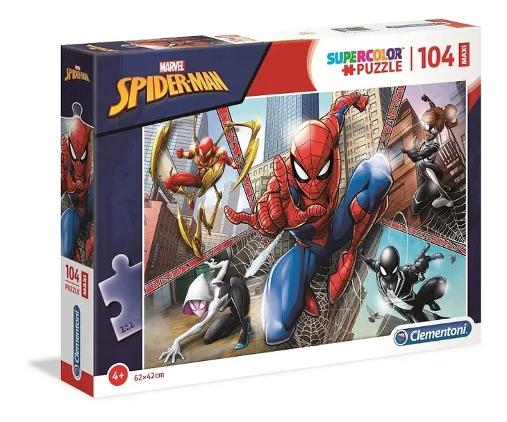puzzle-104-maxi-spiderman-marka-clementoni