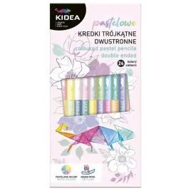 kredki-trojkatne-dwustr-pastel-24-kolory-kidea