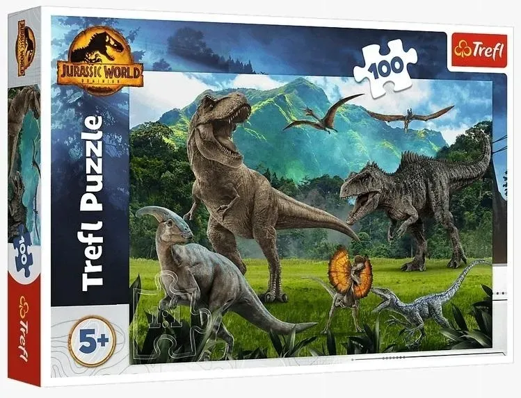 puzzle-100-park-jurajski-trefl