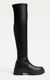 stradivarius-czarne-plaskie-kozaki-xl-r40