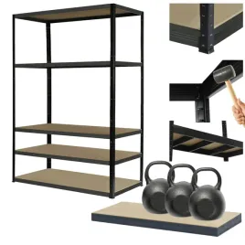 regal-metalowy-premium-black-stojak-helios-213x110x50cm-5px350kg-300tys-war
