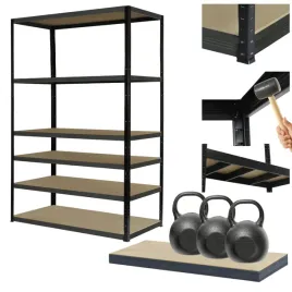 regal-metalowy-premium-black-stojak-helios-213x75x40cm-6px350kg-300tys-war