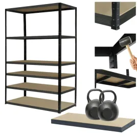 regal-metalowy-premium-black-stojak-helios-213x75x30cm-6px275kg-300tys-war