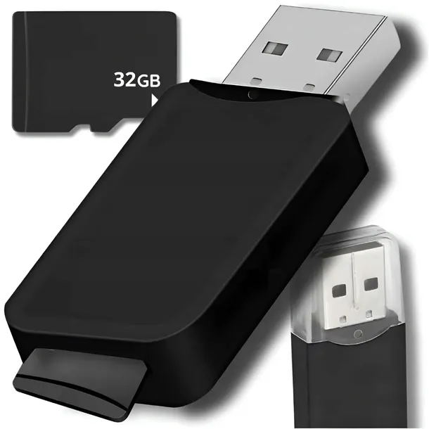 KARTA PAMIĘCI MICRO SD XC 32 GB + CZYTNIK KART USB CLASS 10 USB 2.0