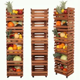 skrzynie-na-kolkach-regal-skrzynki-warzywa-6-skrzynek-impregnat-157x40x30