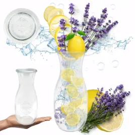 karafka-1062ml-weck-1l-wieko-szklane-1szt-do-wody-wina-soku