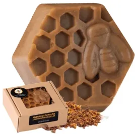 mydlo-naturalne-z-woskiem-pszczelim-propolisowe-heksagon-kostka-prezent
