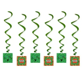 dekoracja-wiszaca-gra-komputerowa-piksele-6-sztuk