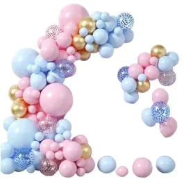 girlanda-balonowa-niebiesko-rozowa-balony-chrzest-roczek-zestaw-106-cake