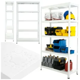 regal-warsztatowy-polki-metalowe-180x100x40-130-kg-p-garaz-bialy
