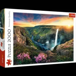 puzzle-2000-wodospad-haifoss-islandia