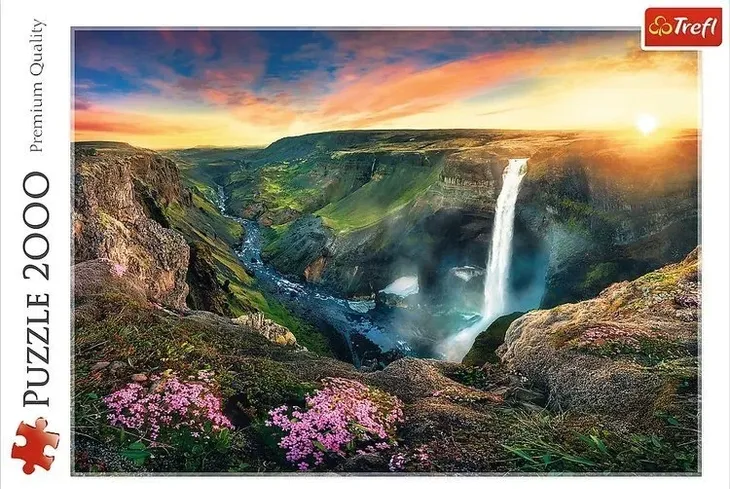 puzzle-2000-wodospad-haifoss-islandia-wiek-gracza-12-14-lat