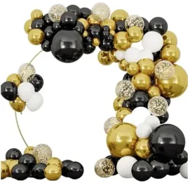 girlanda-balonowa-zloto-czarno-biala-balony-zlote-czarne-zestaw-144szt-cake