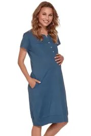 doctor-nap-tcb-4348-granatowy-m-nocna-koszula-do-karmienia