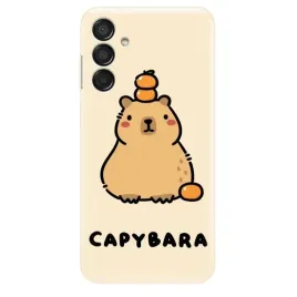 etui-do-samsung-m15-5g-slodkie-capy-cute-beige-capybara-urocze-wzory