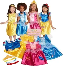 disney-princess-sukienki-aurora-bella-kopciuszek-zestaw-dla-dziewczynek