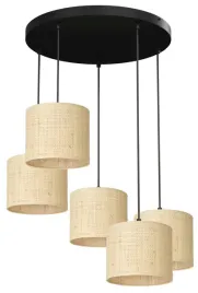 lampa-wiszaca-sufitowa-rattan-czarny-bezowy-abazur-5xe27-plafon-klasyczna
