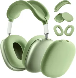3w1-etui-silikonowe-apple-airpods-max-zielen-komplet-oslon-ochraniacze-case