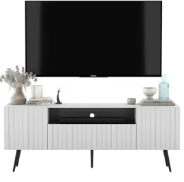 szafka-rtv-glamour-pod-telewizor-bialy-mat-loft-rtv-nogi-czarne-metalowe