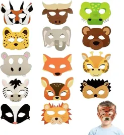 15x-maski-dla-dzieci-imprezowe-na-urodziny-karnawal-zwierzetka-zestaw