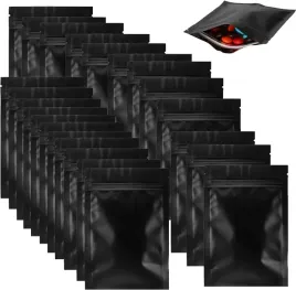 100x-woreczki-strunowe-torebki-matowe-czarne-7x12-foliowe-na-prezent-zestaw