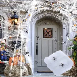 pajeczyna-siec-ozdoba-dekoracja-na-halloween-sztuczna-100g-40-pajakow