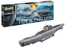 model-do-sklejenia-revell-german-submarine-type-ix-c-40-u190