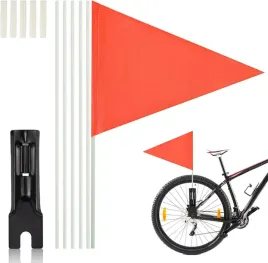 flaga-rowerowa-choragiewka-na-rower-dla-dzieci-czerwona-jaskrawa-zestaw