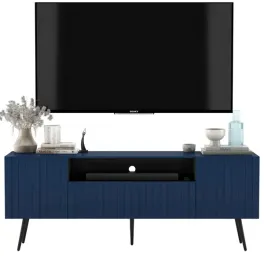 nowoczesna-komoda-rtv-glamour-szafka-rtv-granatowy-mat-ryflowane-fronty-150