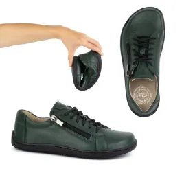 damskie-minimalistyczne-buty-skorzane-barefoot-model-1243-zielone-37