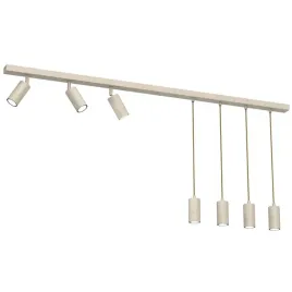 lampa-sufitowa-3-reflektorki-i-4-wiszace-ozdobna-kremowa-150-cm-luminex