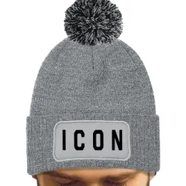 szara-czapka-zimowa-z-pomponem-icon-ciepla-na-prezent-wzory
