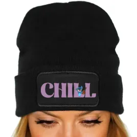 czapka-czarna-zimowa-ciepla-bawelniana-prezent-dla-fana-stitch-chill-wzory