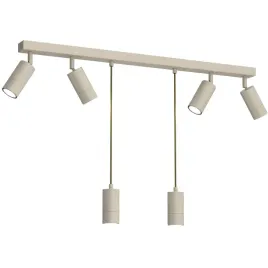 lampa-sufitowa-4-reflektorki-i-2-wiszace-kremowa-listwa-90-cm-luminex