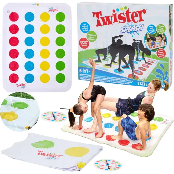 Mata zraszająca gra ogrodowa wodna Twister splash z efektem zraszania