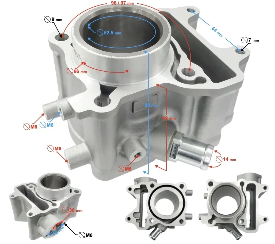 cylinder-x-trail-125-stan-nowy