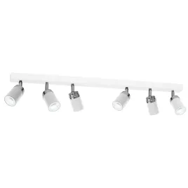 reflektor-sufitowy-bialy-mat-chrom-nowoczesny-6-pkt-listwa-90-cm-luminex