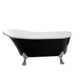 czarna-wanna-retro-wolnostojaca-150-cm-akrylowa