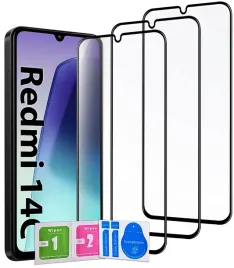 3x-szklo-na-caly-ekran-do-xiaomi-redmi-14c-szybka-5d-zestaw-3-sztuk