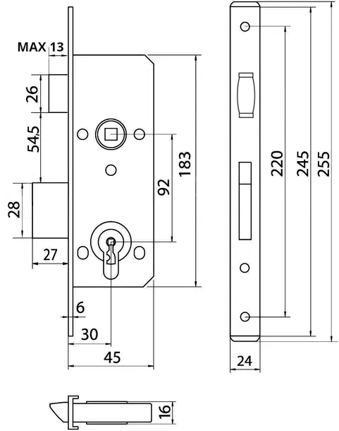 zamek-mc-30r-basic-rolkowy-wisniowski-stan-nowy