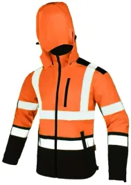 kurtka-robocza-wodoodporna-odblaskowa-softshell-ostrzegawcza-pomaranczowa