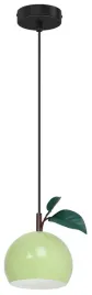 lampa-wiszaca-sufitowa-apple-czarny-zielony-1xe27-dziecieca-nowoczesna