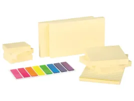 karteczki-samoprzylepne-zolte-blok-zestaw-950-szt