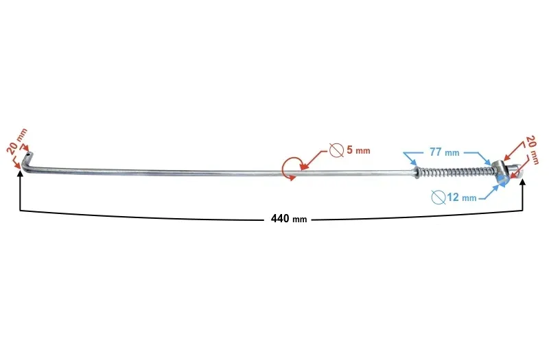 ciegno-hamulca-ranger-classic-stan-nowy