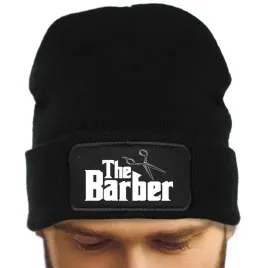 czapka-czarna-zimowa-ciepla-bawelniana-prezent-dla-barbera-the-barber-wzory