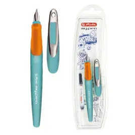 pioro-wieczne-herlitz-my-pen-turkus-pomarancz